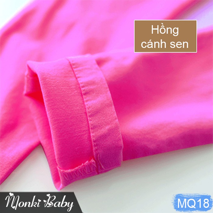 [Sale lẻ size] - Quần dài bé gái size đại (cỡ lớn), dáng legging ống côn co giãn, chất thô dày dặn | MQ18