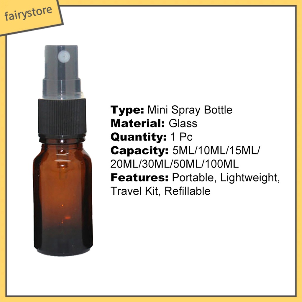 Lọ đựng tinh dầu dạng xịt dung tích 5ML-100ML tiện dụng