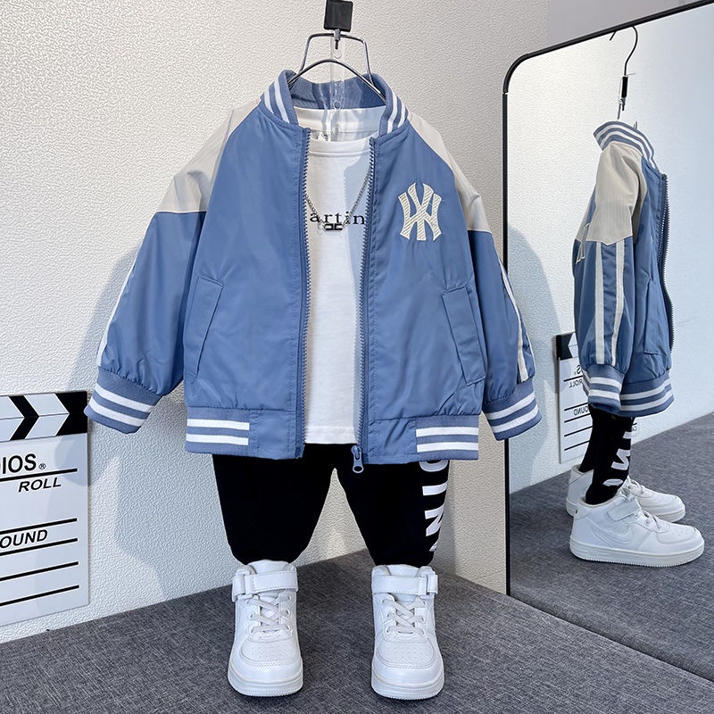 Áo Khoác Thời Trang Xuân Thu Dành Cho Bé Trai 2022