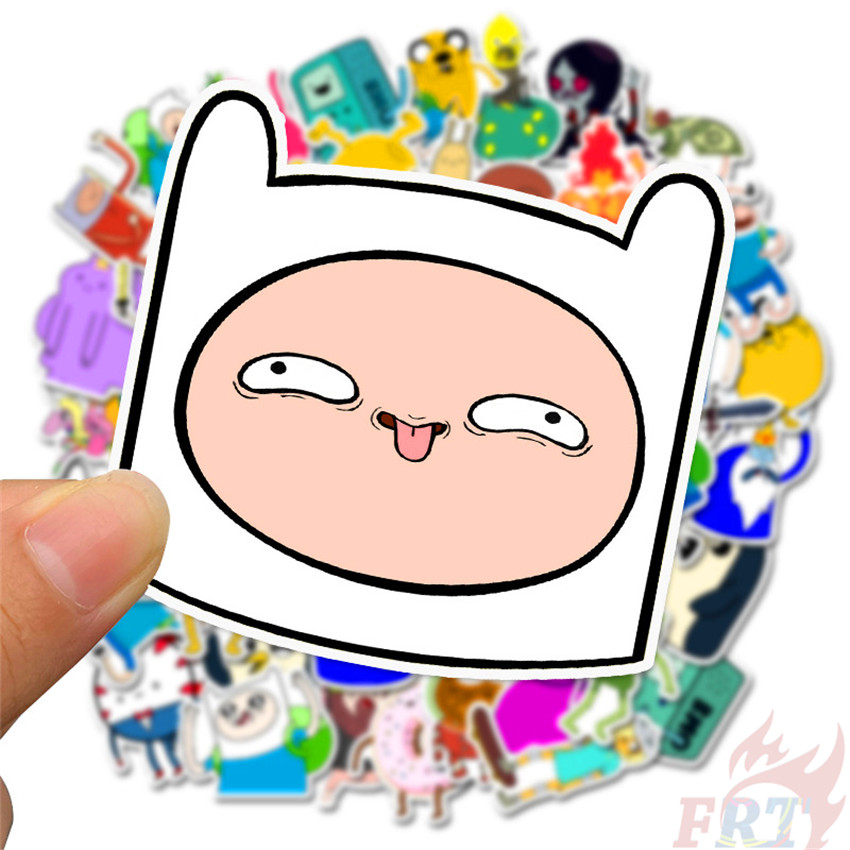❉ Adventure Time with Finn and Jake - Series 02 Stickers ❉ 50Pcs/Set Mixed Luggage Laptop Skateboard Doodle Stickers