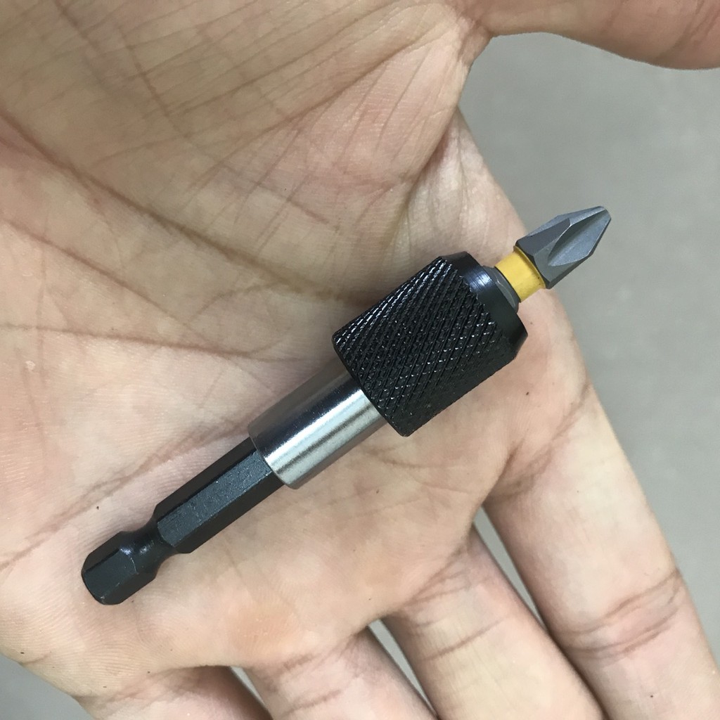 đầu nối dài mũi vít cho máy khoan chuôi lục giác dài 6mm Tặng 1 mũi vít