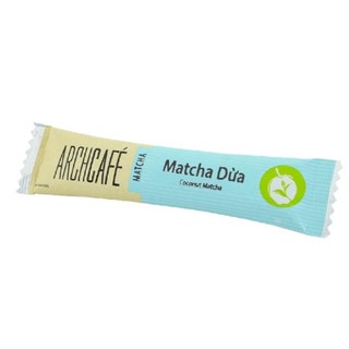 Matcha Dừa Archcafe trà hòa tan Gói 17 gram