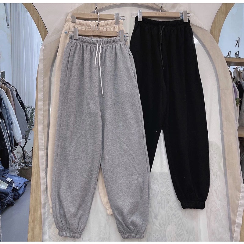 Quần Jooger Nỉ Bông Dày Dặn Phom Siêu Đỉnh M6605 - Lolla_Fashion