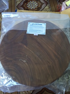 THỚT GỖ NGHIẾN CHUẨN KO TÂM(SIZE 34x5)