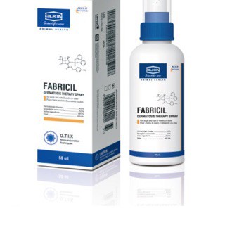 ALKIN FABRICIL - Thuốc phun chữa ngứa, da có mủ 50ml