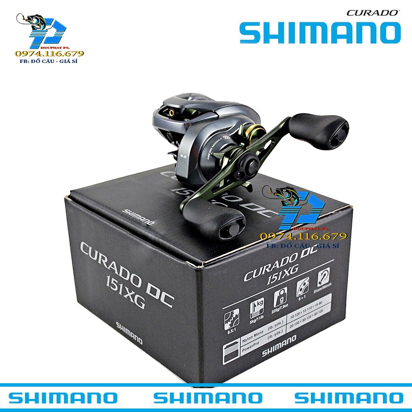 Máy Câu Ngang SHIMANO CURADO DC 151HG