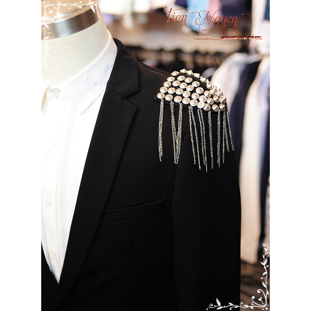 Cầu vai áo vest nam - Vest nam