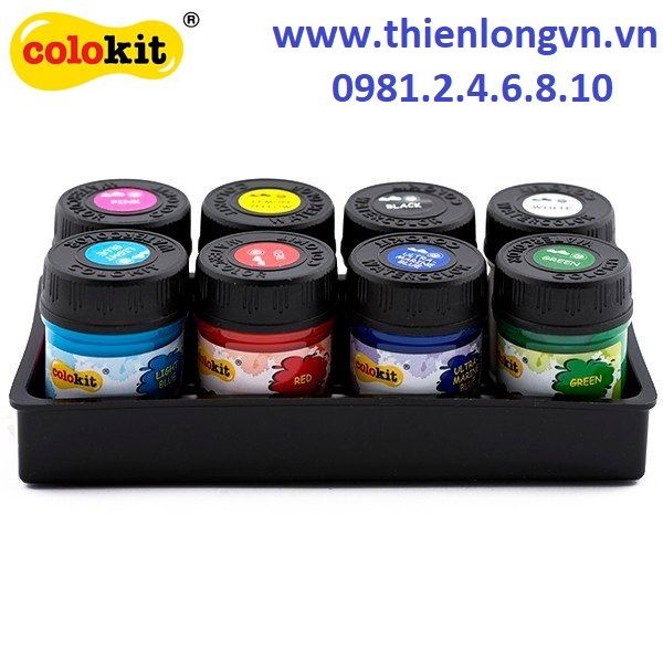 Màu nước Thiên Long 8 màu Colokit WACO-03