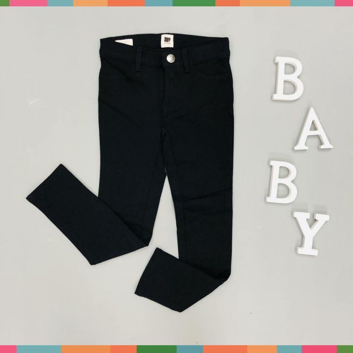 [Sale Hàng Lẻ Size] Quần Giả Jean Dài Bé Gái, Size 5-8, Hàng Xuất Dư, Chất Kaki Co Giãn, Mềm Đẹp