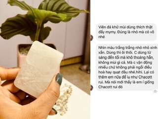 Đá Muối Khử Mùi Phèn Chua Indo