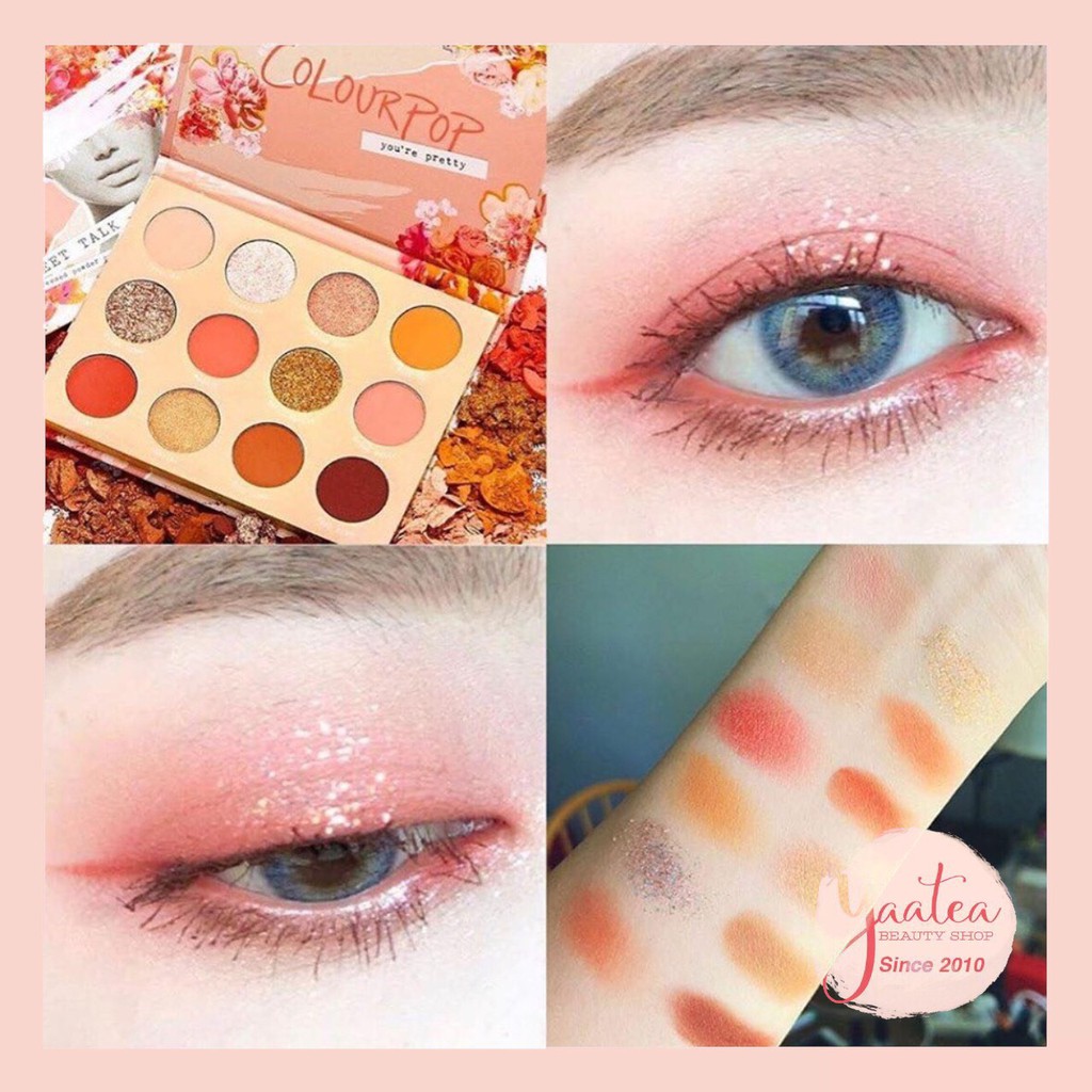 [ SIÊU ĐẸP ] Bảng phấn mắt Colourpop Sweet Talk