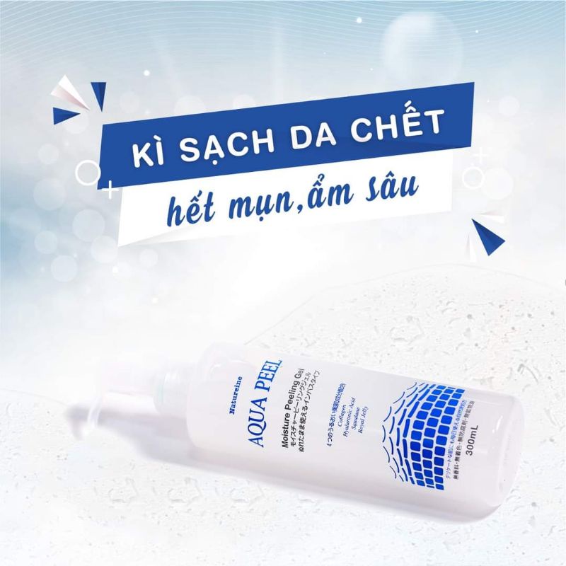 Gel tẩy da chết cấp ẩm Natureine Aqua Peel Nhật Bản