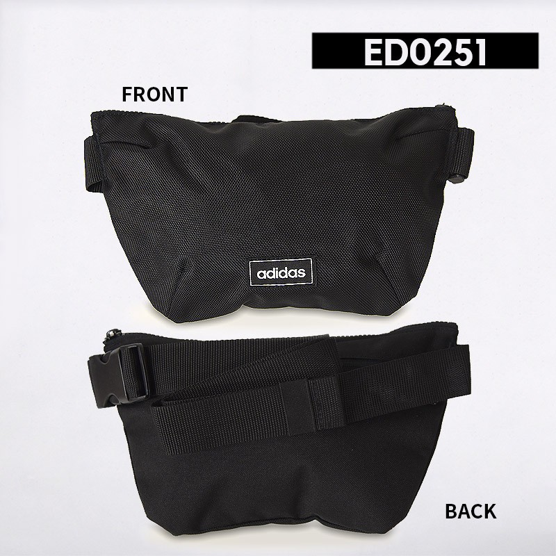 ✔️  Túi đeo chéo adidas NEO LIFESTYLE WAIST BAG - ED0251 / CAM KẾT CHUẨN AUTH 100%