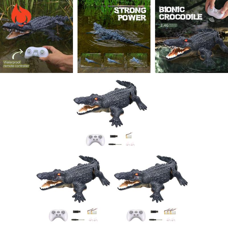 Đồ Chơi Cá Sấu Điều Khiển Từ Xa Trong Nhà Tắm / Ngoài Trời Dành Cho Trẻ