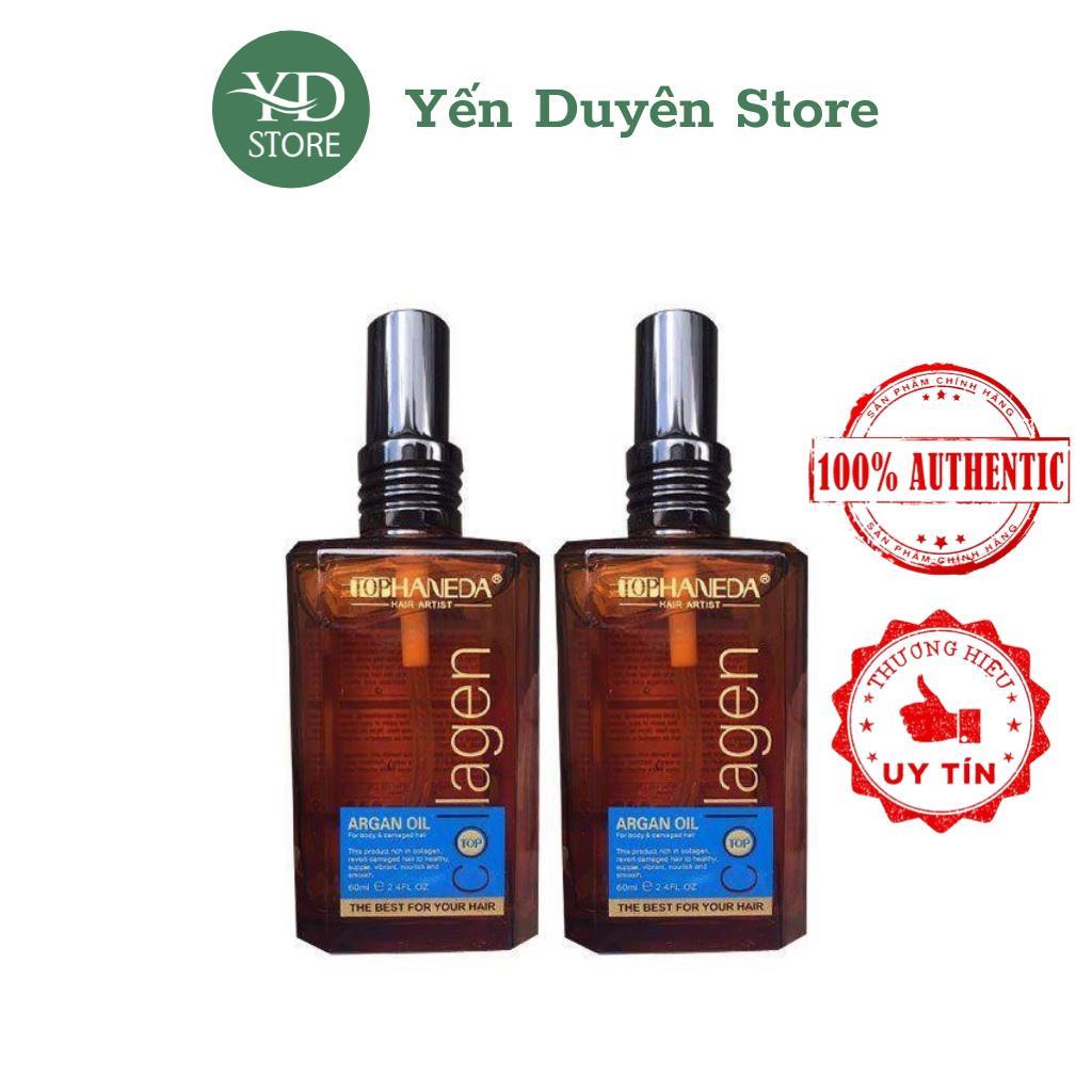 Tinh Dầu Dưỡng Tóc Haneda Collagen Argan Oil Cung Cấp Dưỡng Chất Phục Hồi Tóc Hư Tổn, Giảm Tóc Gãy Rụng Xơ Rối