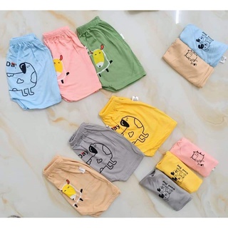 Set 5 Quần cộc kwoo cộc chất thun lạnh cho bé