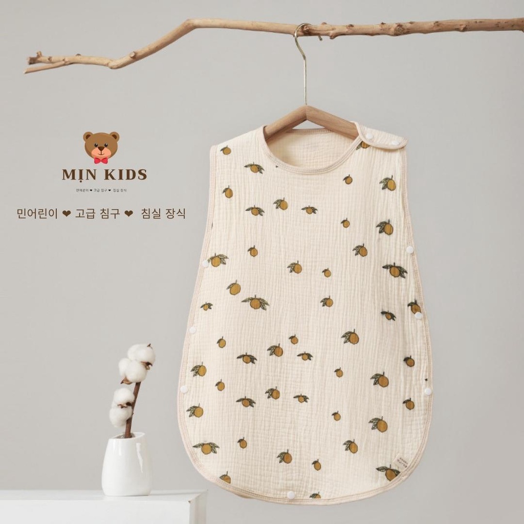 Túi ngủ chất sợi tre mềm mịn cho bé - Mịn Kids