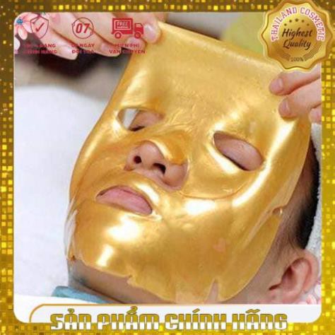 [Chính Hãng 100%] Mặt nạ Nano collagen Vàng dưỡng da (Mask to nguyên mặt)