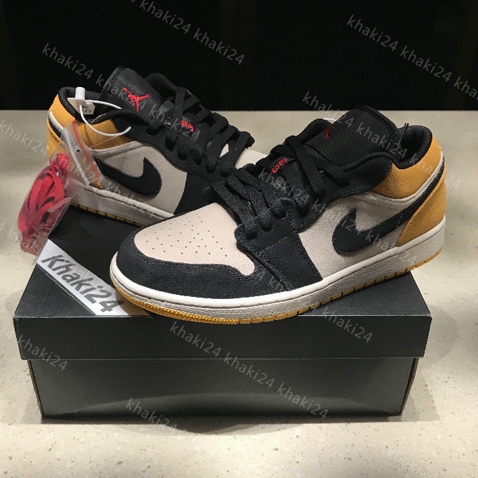 Ảnh Thật | Giày Thể Thao Air Jordan 1 Black Toe thấp cổ (low) | BigBuy360 - bigbuy360.vn