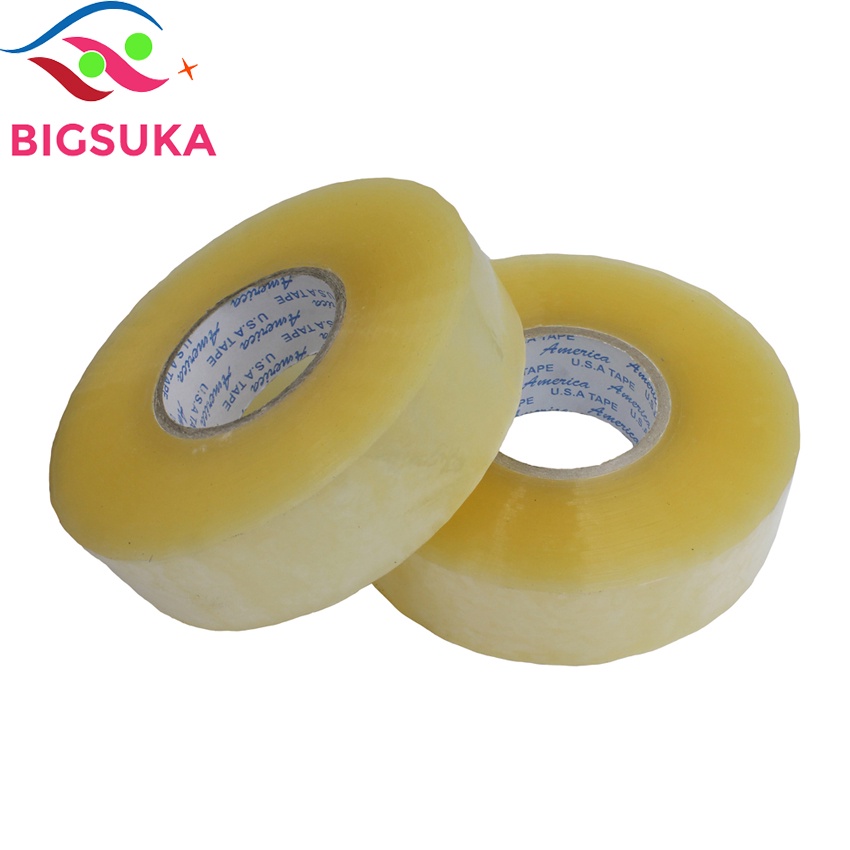 Băng keo trong 1KG 4.8cm đóng hàng cuộn lớn BIGSUKA