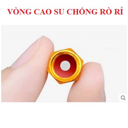 ️⚡RẺ VÔ ĐỊCH⚡COMBO 4 Vỏ Bọc Đầu Van Lốp Xe Hơi, Làm Bằng Nhôm