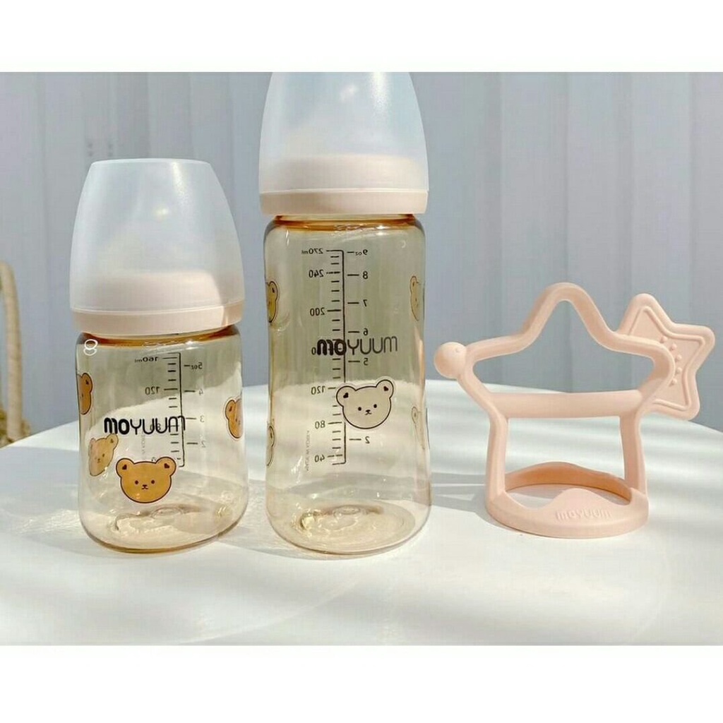 Bình Sữa Moyuum 170ml/ 270ml Vàng Hàn Quốc