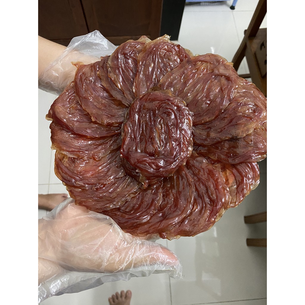 Lạp ruột vịt (khô ruột vịt) Dì Sáu Loại 1 - khối lượng 500gr