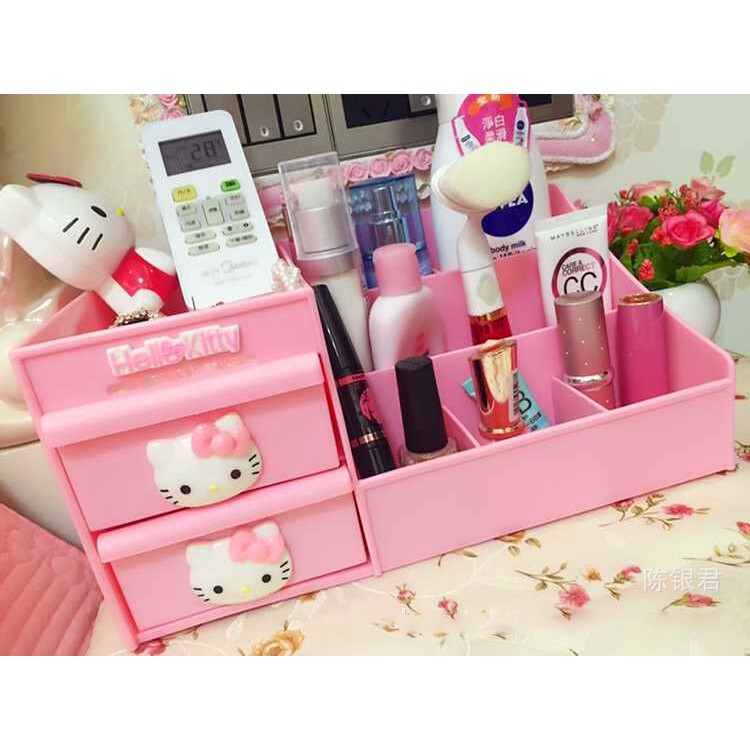 🌻Kệ mỹ phẩm nhựa Hello Kitty 🎀 kittyhouse