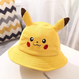 Mũ cho bé gái, mũ picachu rộng vành che nắng cực tốt