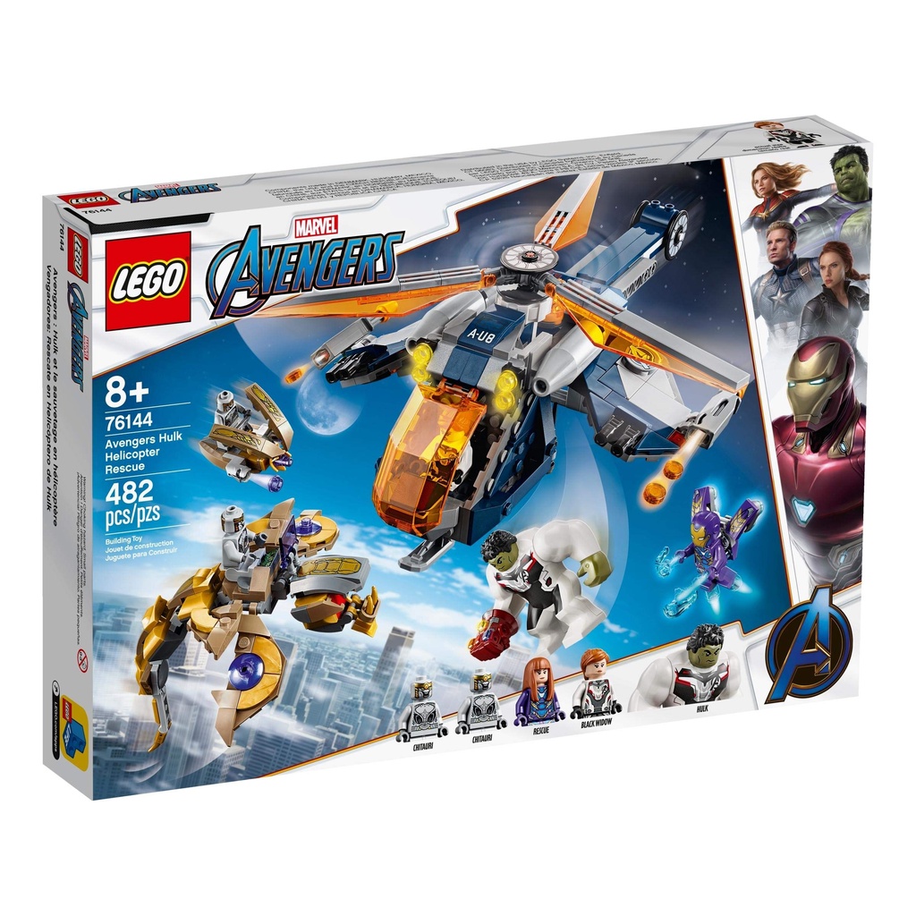 Lego 76144 Marvel Avengers Hulk Helicopter Rescue - Trực thăng Hulk Giải cứu