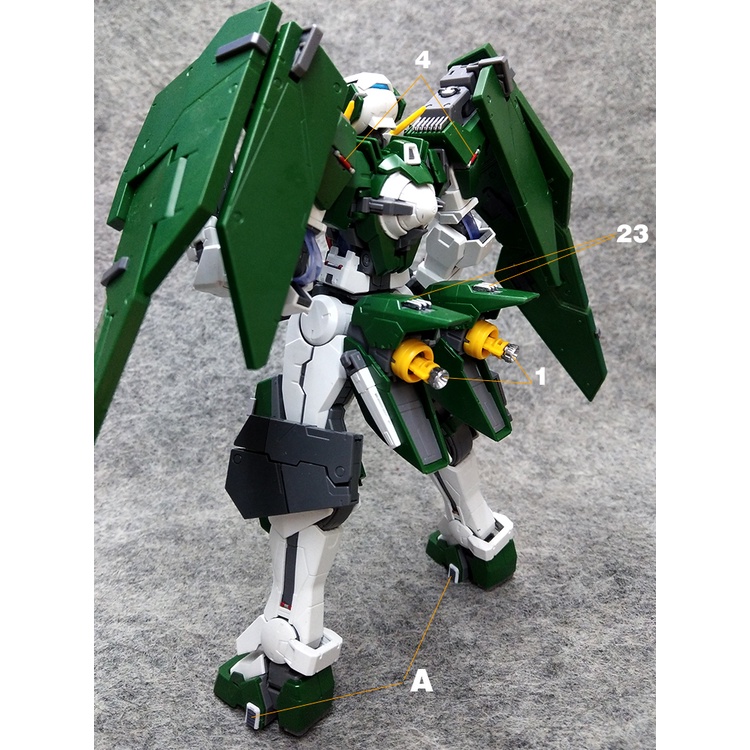 Mg Force Angel Dynas 00 Gundam GP008