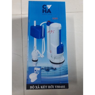 Bộ xả bồn cầu 2  nút nhấn két rời Hùng Anh
