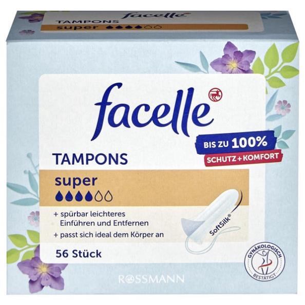 Băng vệ sinh dạng nút ⚡ CAO CẤP ⚡ Tampon Jessa / Facelle nội địa Đức đủ size nhỏ gọn, siêu tiện lợi và tiết kiệm