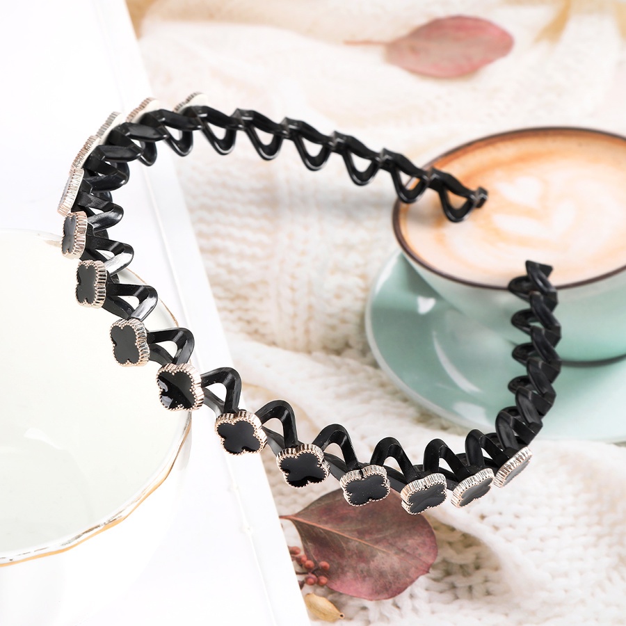 Băng đô cài tóc hình hoa đính hạt ngọc trai nhân tạo thời trang cho nữ