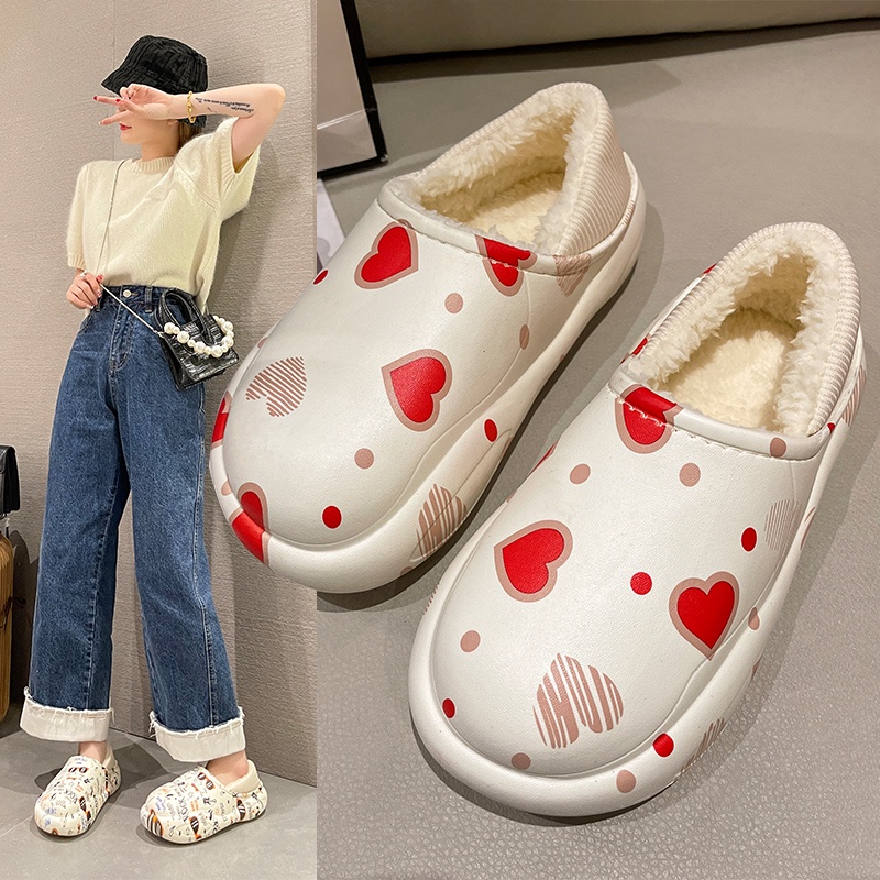 Tikp Dép Bông Nữ Giữ Ấm Chống Trượt 5 Màu Size 36-45