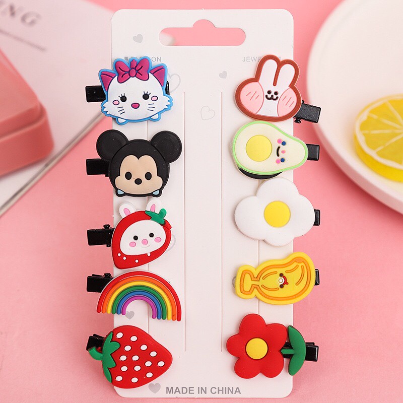 Kẹp Tóc Cho Bé Gái Nyny Baby Nhiều Họa Tiết Dễ Thương Phù Hợp Với Mọi Lứa Tuổi