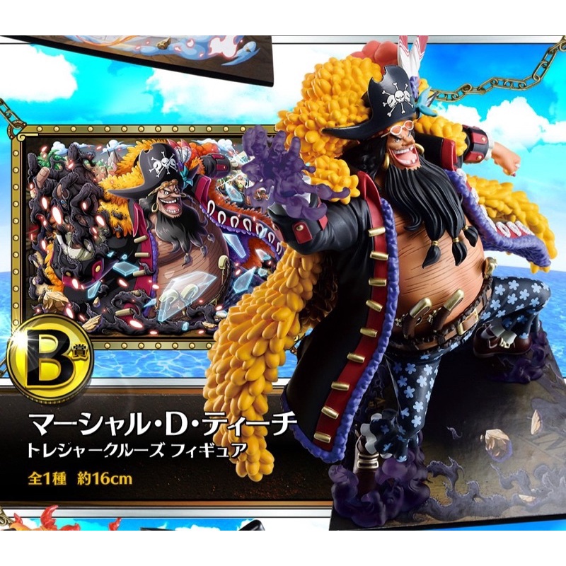 Mô hình One Piece - Marshall D Teach (Râu đen) Ichiban Kuji Treasure Cruise Vol.2 (Đã Bán)