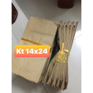 Combo 1000 túi xi măng đựng bánh mỳ loại to kt 14x24
