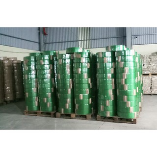 [HCM]Dây đai nhựa PET mã 16-08 chuyên dụng buộc hàng hoá trọng lượng nặng, cồng kềnh, giá rẻ, lực kéo lớn, sản phẩm dùng