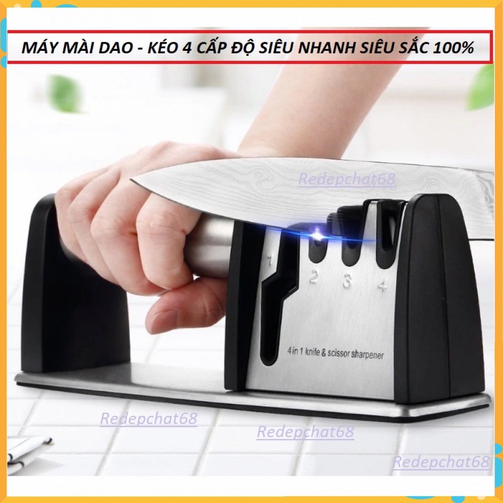 Dụng cụ mài dao kéo, máy mài dao kéo - mài siêu nhanh siêu sắc trong tích tắc
