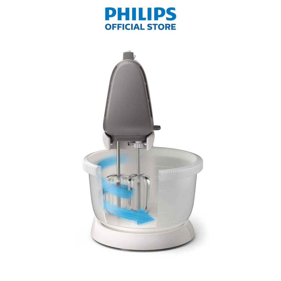 Máy Đánh Trứng Philips HR3745/00 thế hệ mới |450W| nhanh hơn tới 25% - Hàng Chính Hãng