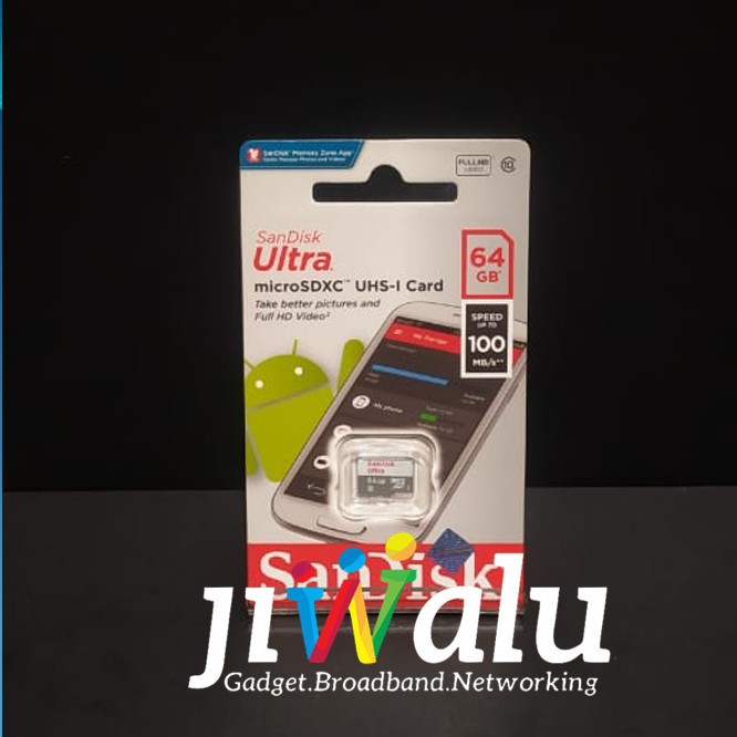 Thẻ Nhớ Micro Sd 64gb 100mb / S Class 10 Hiệu Sandisk | BigBuy360 - bigbuy360.vn