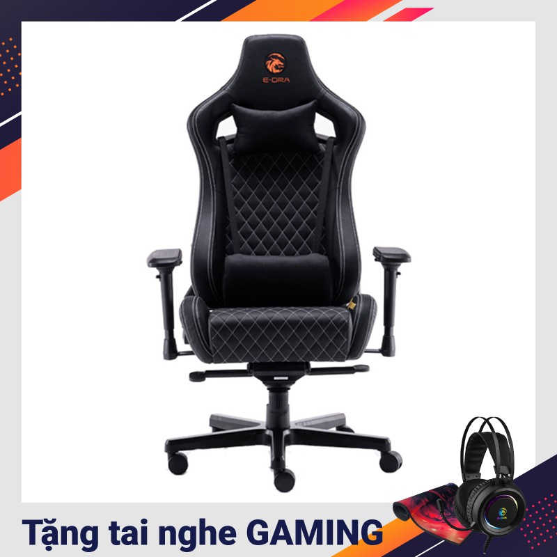 Ghế gaming E-Dra Ultimate EGC2020 LUX (Hàng chính hãng) - Tặng tai nghe gaming E-Dra EH410 PRO và Lót chuột gaming