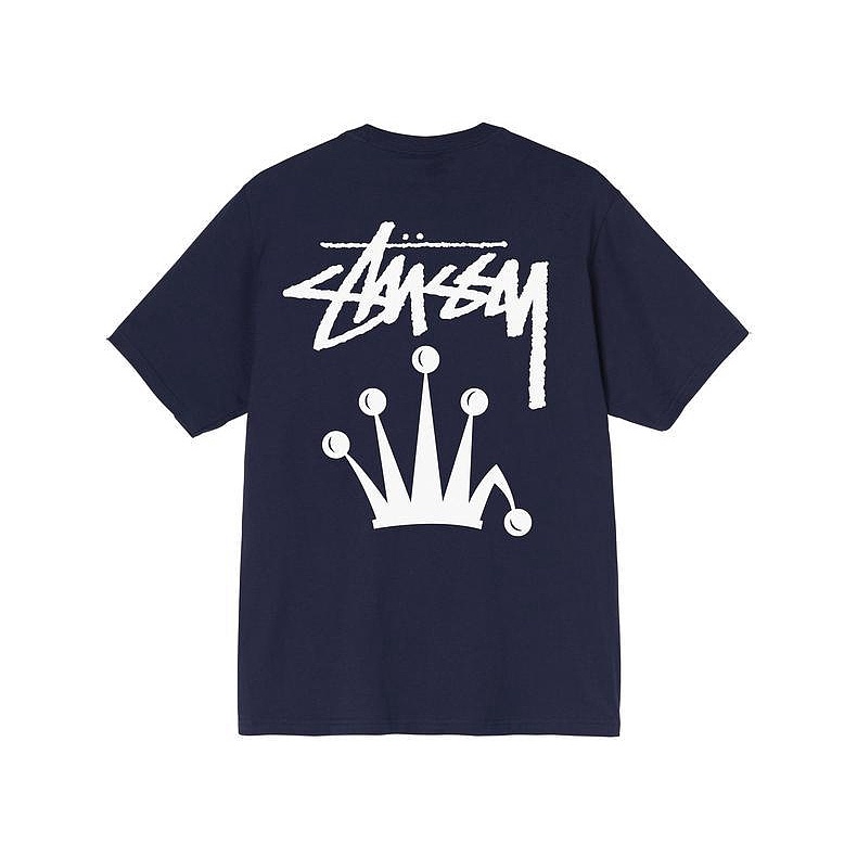 Áo Thun Ngắn Tay In logo Stussy Thời Trang Cho Nam 1904715H