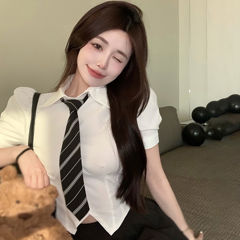 Áo Sơ Mi Nữ Tay Dài Dáng Ôm Màu Sắc Thời Trang