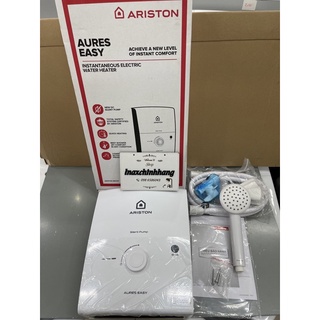 Máy nước nóng ariston aures easy 3.5 trực tiếp không bơm - hàng mới chính hãng 100%