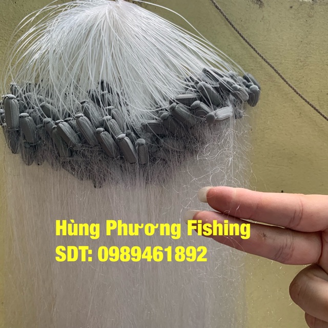 Lưới đánh bắt cá 4p cao 1m2 dài 107m