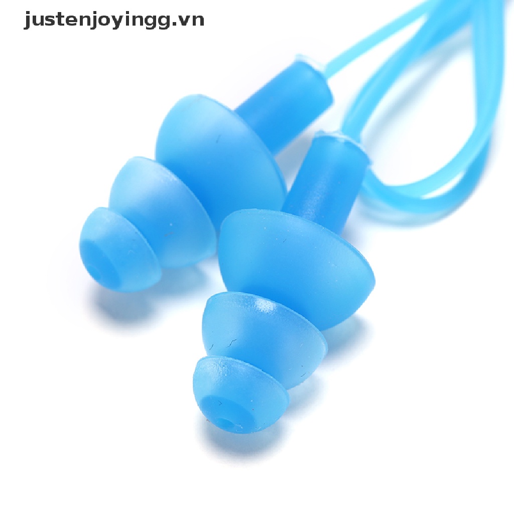 Nút Bịt Tai Bằng Silicone Tiện Dụng Khi Đi Bơi