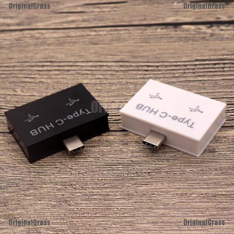 Bộ Chia 2 Cổng Usb Type-c Cho Máy Tính Điện Thoại