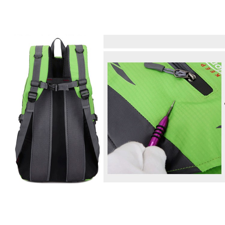 Túi Leo Núi HONGJING Size 52 x 33 x 18cm Cho Nam Nữ Túi Đeo Vai Du Lịch Ba Lô Thể Thao Chạy Đạp Xe Ngoài Trời Cặp Đi Học